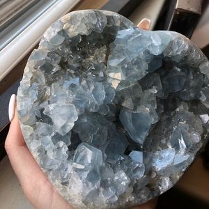 Blue Celestite Healing Crystal Piece